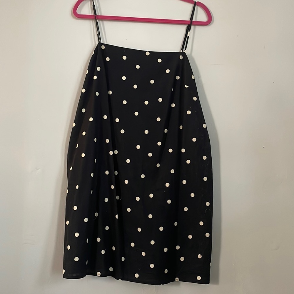H&M Black and White Polka Dot Dress
